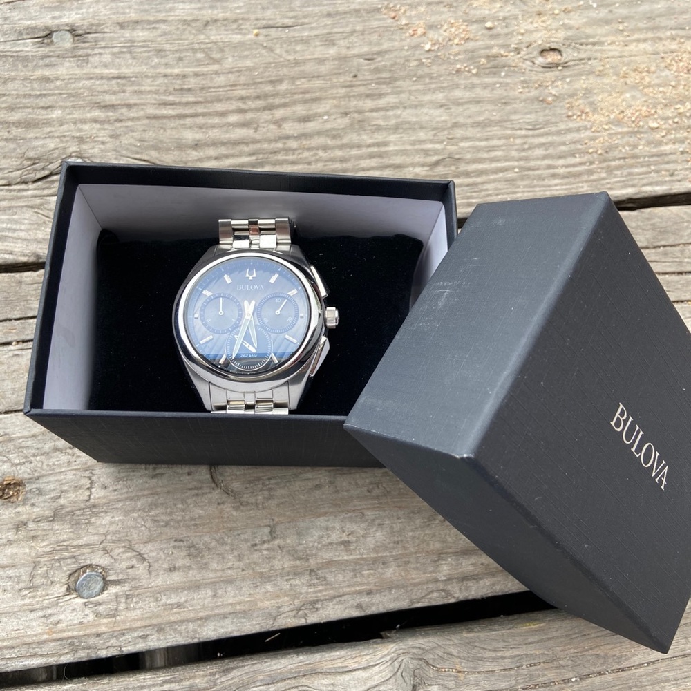 Bulova CURV men’s quartz Chronograph 45mm